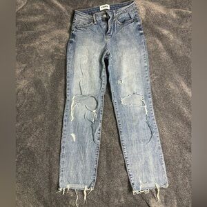 Tilly’s RSQ “Vintage mom” jean, medium blue wash, size 27